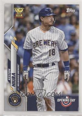 2020 Topps Opening Day - [Base] #61.1 - Keston Hiura (White Jersey)