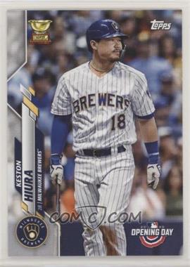 2020 Topps Opening Day - [Base] #61.1 - Keston Hiura (White Jersey)