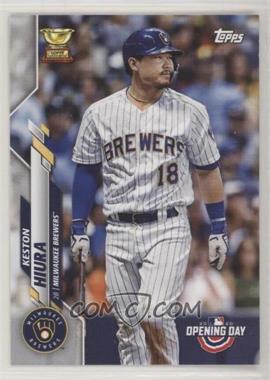 2020 Topps Opening Day - [Base] #61.1 - Keston Hiura (White Jersey)