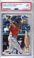 Yordan Alvarez (Orange Jersey) [PSA 9 MINT]