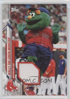 2020 Topps Opening Day - Mascot Relics #MR-WGM - Wally the Green Monster