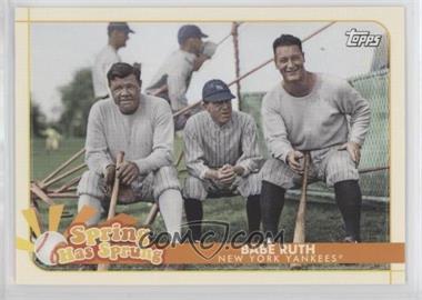 2020 Topps Opening Day - Spring has Sprung #SHS-1 - Babe Ruth