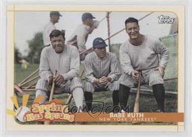 2020 Topps Opening Day - Spring has Sprung #SHS-1 - Babe Ruth