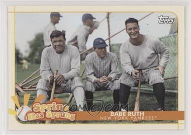 2020 Topps Opening Day - Spring has Sprung #SHS-1 - Babe Ruth