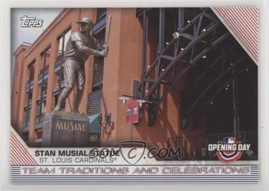 2020 Topps Opening Day - Team Traditions and Celebrations #TTC-5 - Stan Musial Statue