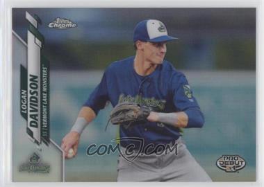 2020 Topps Pro Debut - Chrome - Refractor #PDC-110 - Logan Davidson /99