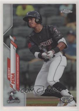 2020 Topps Pro Debut - Chrome - Refractor #PDC-146 - Jeremy Pena /99 - Courtesy of COMC.com