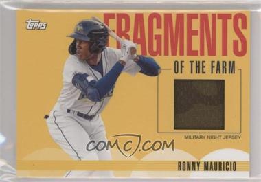 2020 Topps Pro Debut - Fragments of the Farm #FF-RM - Ronny Mauricio
