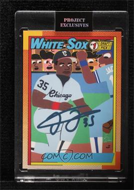 2020 Topps Project 2020 - [Base] - Player/Artist Autographs #141 - 1990 Topps - Frank Thomas (Keith Shore) /10 [Uncirculated]