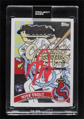 2020 Topps Project 2020 - [Base] - Player/Artist Autographs #4.2 - 2011 Topps Update - Mike Trout (Ermsy; Signed by Mike Trout) /27 [Uncirculated]