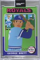 1975 Topps - George Brett (Keith Shore) [Uncirculated] #/10,757