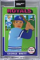 1975 Topps - George Brett (Keith Shore) [Uncirculated] #/10,757