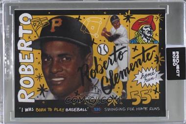 2020 Topps Project 2020 - [Base] #110 - 1955 Topps - Roberto Clemente (Sophia Chang) /12077 [Uncirculated]