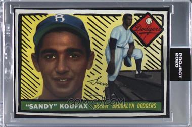 2020 Topps Project 2020 - [Base] #125 - 1955 Topps - Sandy Koufax (Joshua Vides) /4966 [Uncirculated]