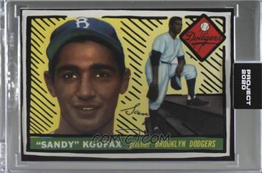 2020 Topps Project 2020 - [Base] #125 - 1955 Topps - Sandy Koufax (Joshua Vides) /4966 [Uncirculated]