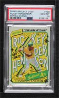 1980 Topps - Rickey Henderson (Sophia Chang) [PSA 10 GEM MT] #/6…