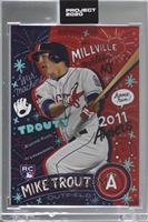 2011 Topps Update - Mike Trout (Sophia Chang) [Uncirculated] #/14,821
