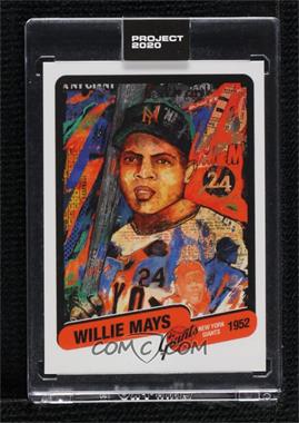 2020 Topps Project 2020 - [Base] #15 - 1952 Topps - Willie Mays (Andrew Thiele) /1464 [Uncirculated]