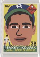 1955 Topps - Sandy Koufax (Keith Shore) #/4,009