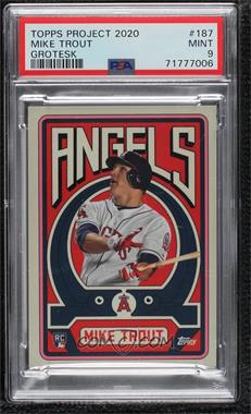 2020 Topps Project 2020 - [Base] #187 - 2011 Topps Update - Mike Trout (Grotesk) /11405 [PSA 9 MINT]