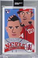 2011 Topps Update - Mike Trout (Keith Shore; Bryce Harper in Background) [Uncir…