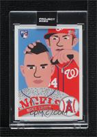 2011 Topps Update - Mike Trout (Keith Shore; Bryce Harper in Background) [Uncir…