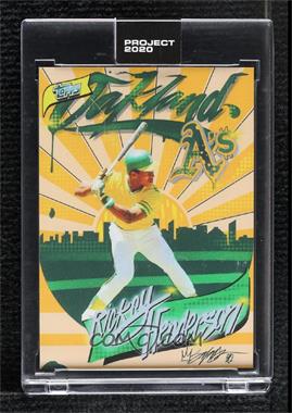 2020 Topps Project 2020 - [Base] #273 - 1980 Topps - Rickey Henderson (King Saladeen) /2812 [Uncirculated]
