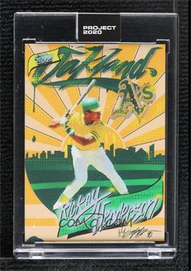 2020 Topps Project 2020 - [Base] #273 - 1980 Topps - Rickey Henderson (King Saladeen) /2812 [Uncirculated]