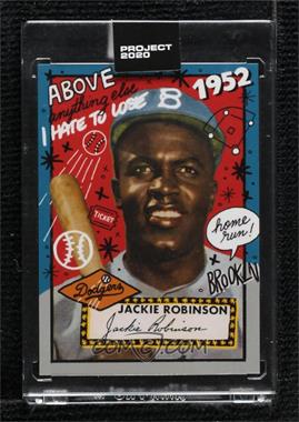 2020 Topps Project 2020 - [Base] #31 - 1952 Topps - Jackie Robinson (Sophia Chang) /2741 [Uncirculated]