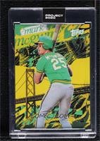 1987 Topps - Mark McGwire (Tyson Beck) [Uncirculated] #/2,062