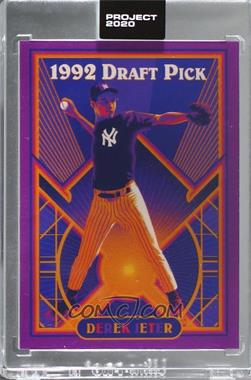 2020 Topps Project 2020 - [Base] #39 - 1993 Topps - Derek Jeter (Matt Taylor) /9322 [Uncirculated]