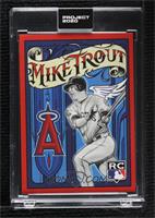 2011 Topps Update - Mike Trout (Mister Cartoon) [Uncirculated] #/12,452