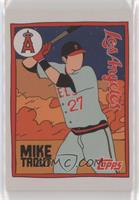 2011 Topps Update - Mike Trout (Fucci) #/16,430