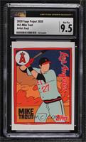 2011 Topps Update - Mike Trout (Fucci) [CSG 9.5 Mint Plus] #/16,…