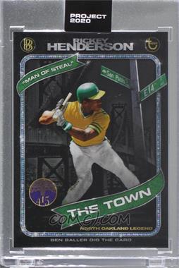 2020 Topps Project 2020 - [Base] #71 - 1980 Topps - Rickey Henderson (Ben Baller) /15741 [Uncirculated]