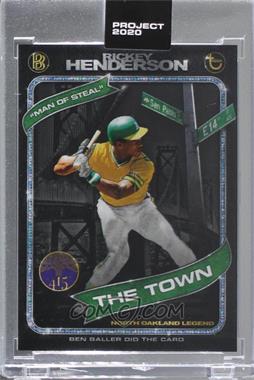 2020 Topps Project 2020 - [Base] #71 - 1980 Topps - Rickey Henderson (Ben Baller) /15741 [Uncirculated]