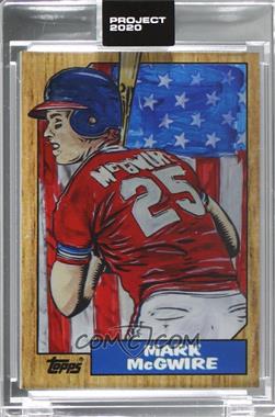 2020 Topps Project 2020 - [Base] #81 - 1987 Topps - Mark McGwire (Blake Jamieson) /18205 [Uncirculated]