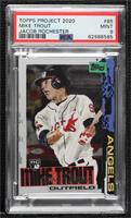 2011 Topps Update - Mike Trout (Jacob Rochester) [PSA 9 MINT] #/33,818