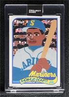 1989 Topps Traded - Ken Griffey Jr. (Keith Shore) [Uncirculated] #/99,177