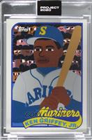 1989 Topps Traded - Ken Griffey Jr. (Keith Shore) [Uncirculated] #/99,177