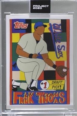 2020 Topps Project 2020 - [Base] #96 - 1990 Topps - Frank Thomas (Fucci) /22911 [Uncirculated]