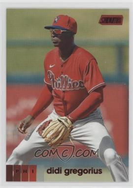 2020 Topps Stadium Club - [Base] - Red Foil #134 - Didi Gregorius