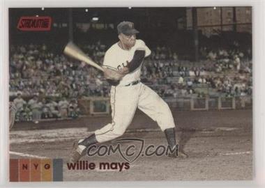 2020 Topps Stadium Club - [Base] - Red Foil #140 - Willie Mays