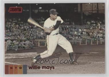 2020 Topps Stadium Club - [Base] - Red Foil #140 - Willie Mays