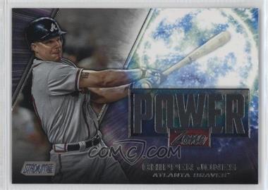 2020 Topps Stadium Club - Power Zone #PZ-6 - Chipper Jones