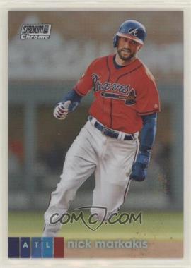 2020 Topps Stadium Club Chrome - [Base] - Refractor #121 - Nick Markakis