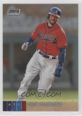 2020 Topps Stadium Club Chrome - [Base] - Refractor #121 - Nick Markakis