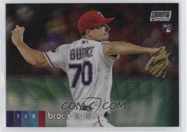 2020 Topps Stadium Club Chrome - [Base] - Wave Refractor #252 - Brock Burke