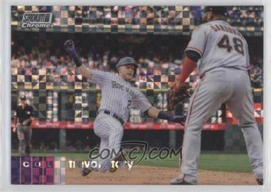 2020 Topps Stadium Club Chrome - [Base] - X-Fractor #139 - Trevor Story