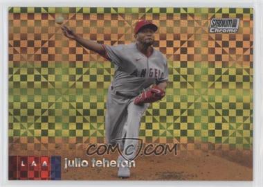 2020 Topps Stadium Club Chrome - [Base] - X-Fractor #365 - Julio Teheran